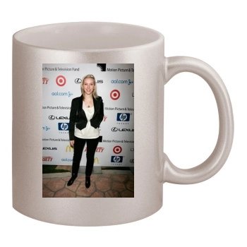 Scarlett Johansson 11oz Metallic Silver Mug