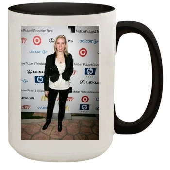 Scarlett Johansson 15oz Colored Inner & Handle Mug