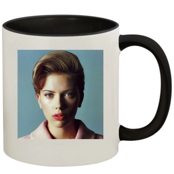 Scarlett Johansson 11oz Colored Inner & Handle Mug