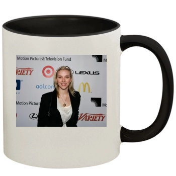 Scarlett Johansson 11oz Colored Inner & Handle Mug