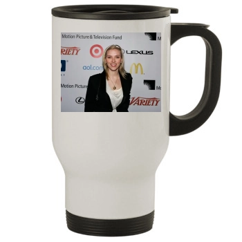 Scarlett Johansson Stainless Steel Travel Mug