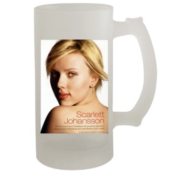 Scarlett Johansson 16oz Frosted Beer Stein