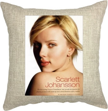 Scarlett Johansson Pillow