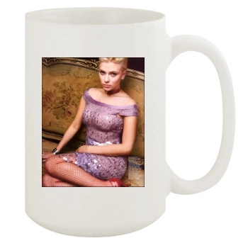 Scarlett Johansson 15oz White Mug