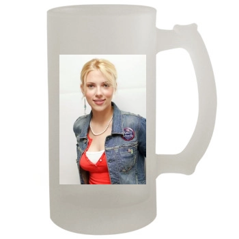 Scarlett Johansson 16oz Frosted Beer Stein