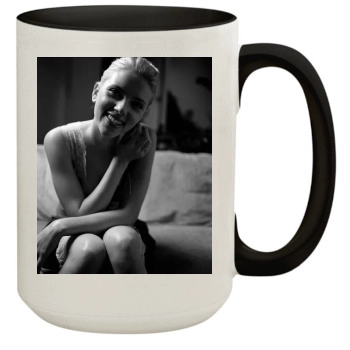 Scarlett Johansson 15oz Colored Inner & Handle Mug