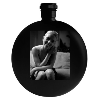 Scarlett Johansson Round Flask