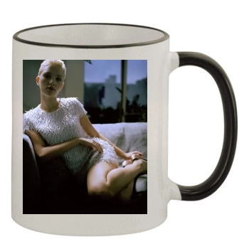 Scarlett Johansson 11oz Colored Rim & Handle Mug