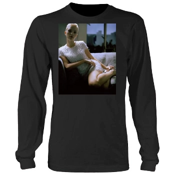 Scarlett Johansson Men's Heavy Long Sleeve TShirt