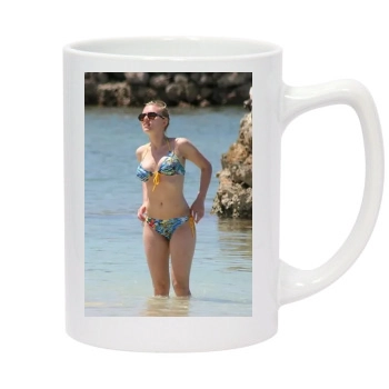 Scarlett Johansson 14oz White Statesman Mug