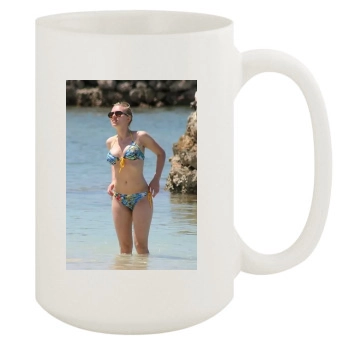 Scarlett Johansson 15oz White Mug