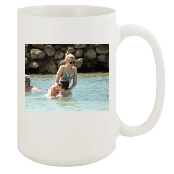 Scarlett Johansson 15oz White Mug