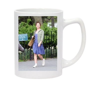 Scarlett Johansson 14oz White Statesman Mug