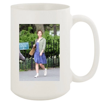 Scarlett Johansson 15oz White Mug