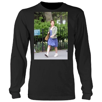 Scarlett Johansson Men's Heavy Long Sleeve TShirt