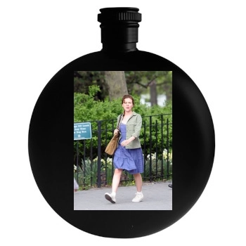 Scarlett Johansson Round Flask