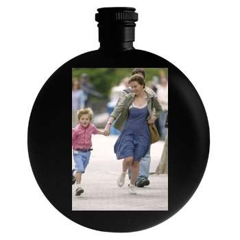 Scarlett Johansson Round Flask