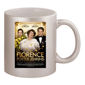 Florence Foster Jenkins 2016 11oz Metallic Silver Mug