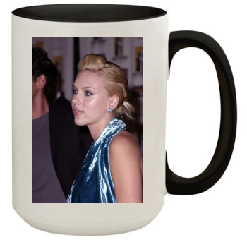 Scarlett Johansson 15oz Colored Inner & Handle Mug