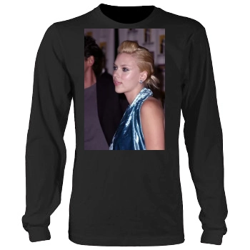 Scarlett Johansson Men's Heavy Long Sleeve TShirt