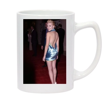 Scarlett Johansson 14oz White Statesman Mug