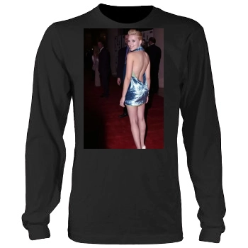 Scarlett Johansson Men's Heavy Long Sleeve TShirt