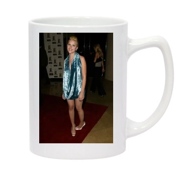 Scarlett Johansson 14oz White Statesman Mug