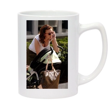 Scarlett Johansson 14oz White Statesman Mug