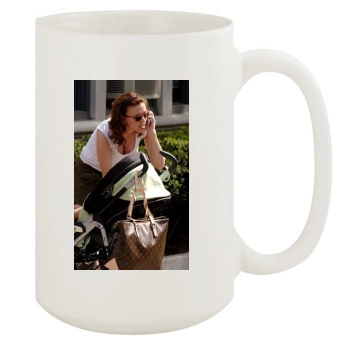 Scarlett Johansson 15oz White Mug