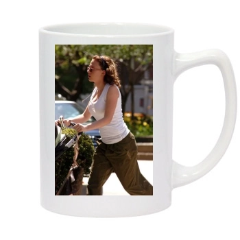 Scarlett Johansson 14oz White Statesman Mug