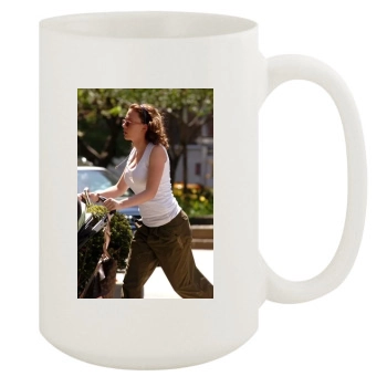 Scarlett Johansson 15oz White Mug