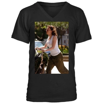 Scarlett Johansson Men's V-Neck T-Shirt