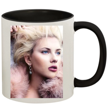 Scarlett Johansson 11oz Colored Inner & Handle Mug