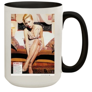 Scarlett Johansson 15oz Colored Inner & Handle Mug