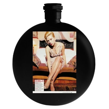 Scarlett Johansson Round Flask