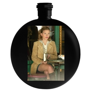 Scarlett Johansson Round Flask