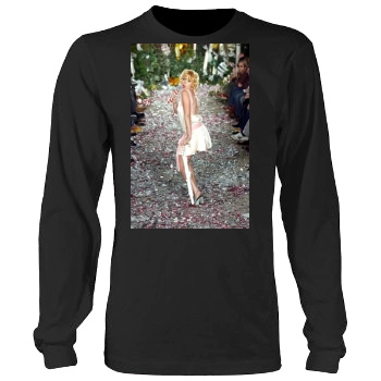 Scarlett Johansson Men's Heavy Long Sleeve TShirt