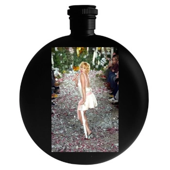 Scarlett Johansson Round Flask