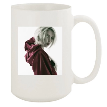 Scarlett Johansson 15oz White Mug