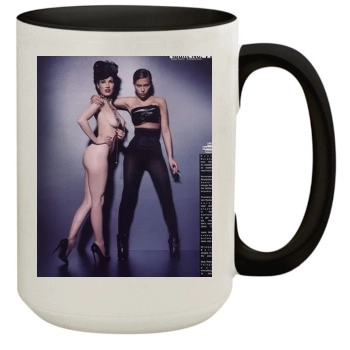 Scarlett Johansson 15oz Colored Inner & Handle Mug