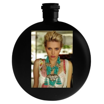 Scarlett Johansson Round Flask