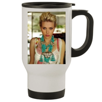 Scarlett Johansson Stainless Steel Travel Mug