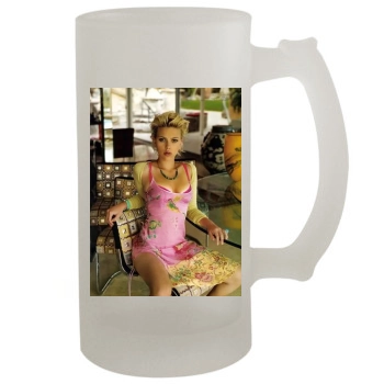 Scarlett Johansson 16oz Frosted Beer Stein