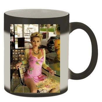 Scarlett Johansson Color Changing Mug