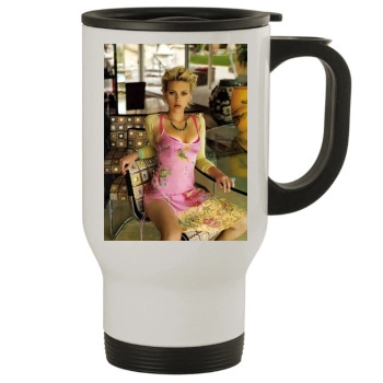 Scarlett Johansson Stainless Steel Travel Mug