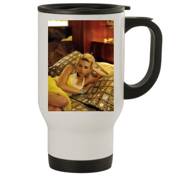 Scarlett Johansson Stainless Steel Travel Mug