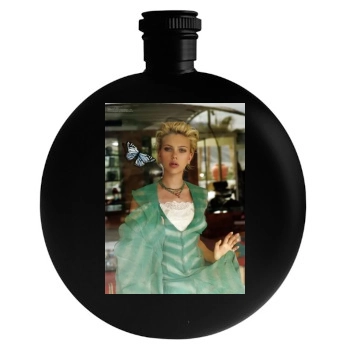 Scarlett Johansson Round Flask