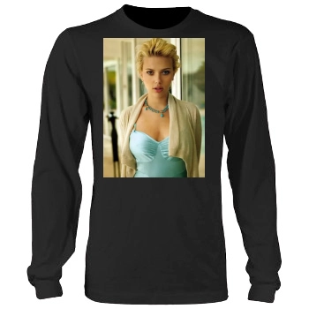 Scarlett Johansson Men's Heavy Long Sleeve TShirt