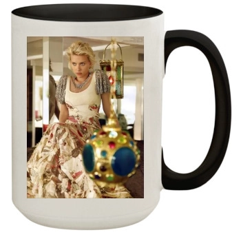 Scarlett Johansson 15oz Colored Inner & Handle Mug