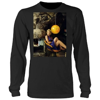 Scarlett Johansson Men's Heavy Long Sleeve TShirt